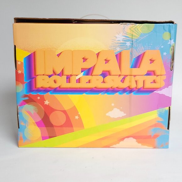 IMPALA Rollerskates BLACK BNIP Women's Size 6 Vegan Leather Booties - Picture 4 of 8